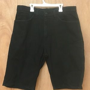 Men’s Dark Black Jeans shorts